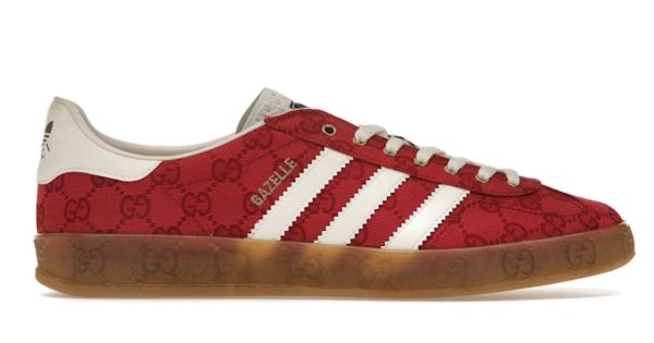 Gucci x Gazelle Red GG Monogram