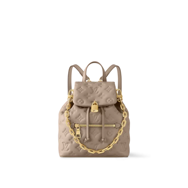 Coussin Backpack PM Monogram Empreinte Galet