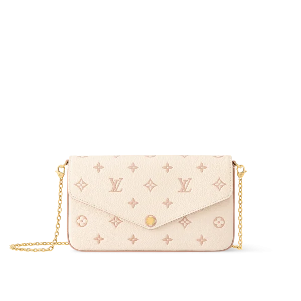 Felicie Pochette Monogram Empreinte Bicolour