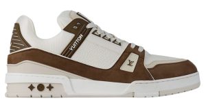 LV Trainer Sneaker Brown Beige